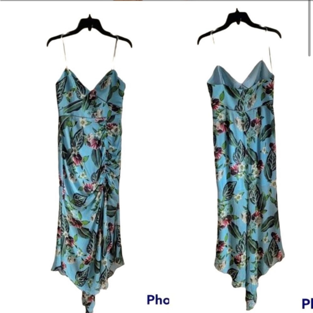 Nicholas Mayflower Ruched Slit Dress 6